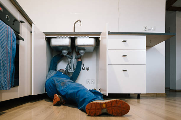 Professional Drain Cleaning technician working in Vandalia, IL